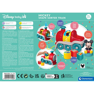 Clementoni Baby Treno Disney Selezionatore di Forme