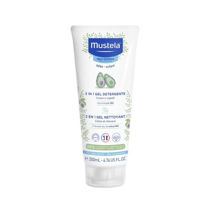 Mustela 2 in 1 Gel Detergente 200ml