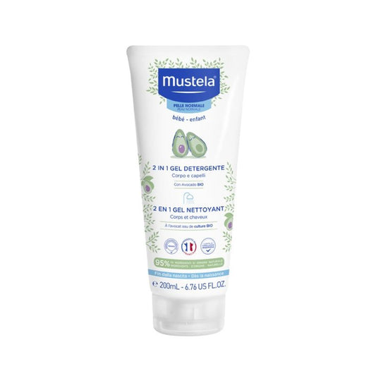 Mustela 2 in 1 Gel Detergente 200ml