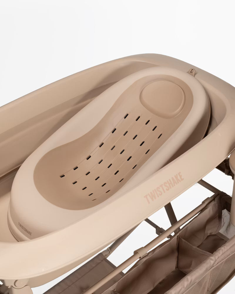 Twistshake Set Bagno con Vaschetta e Giocattoli Mocha