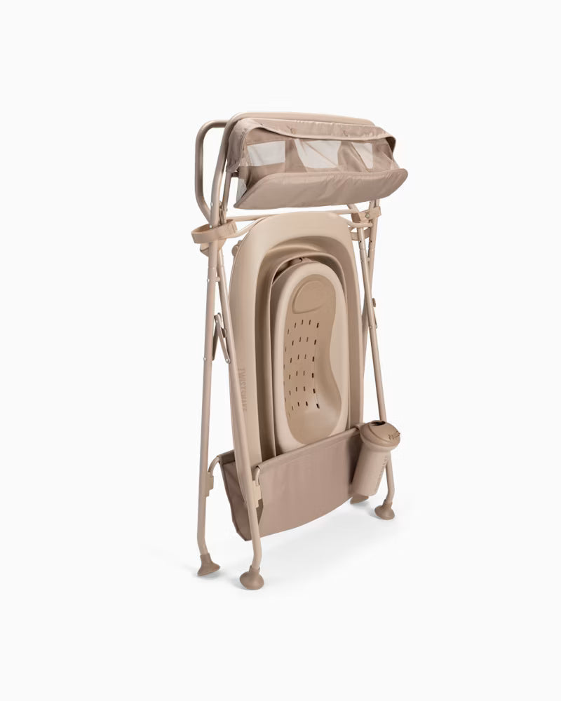 Twistshake Set Bagno con Vaschetta e Giocattoli Mocha