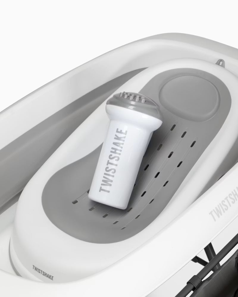 Twistshake Set Bagno con Vaschetta e Giocattoli Pastel Grey