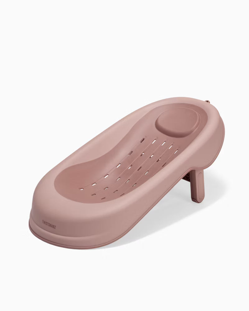 Twistshake Set Bagno con Vaschetta e Giocattoli Faded Pink