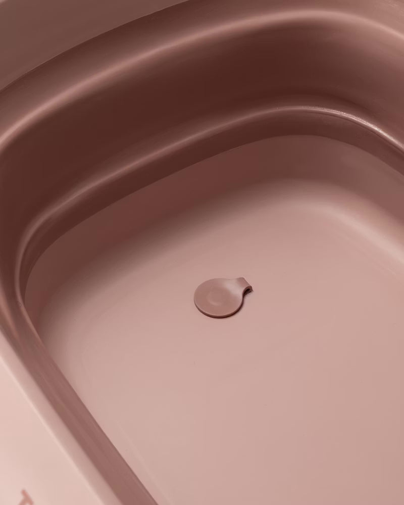 Twistshake Set Bagno con Vaschetta e Giocattoli Faded Pink