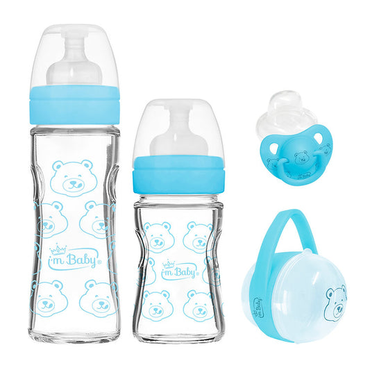 I'M Baby Twin Set Azzurro