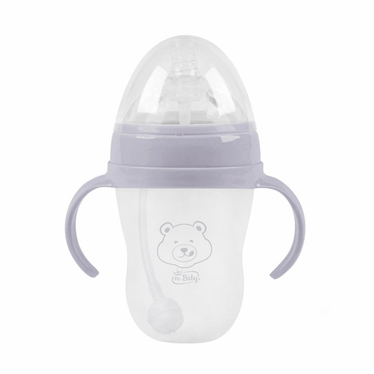 I'm Baby Biberon 250ml in Silicone Vari Colori