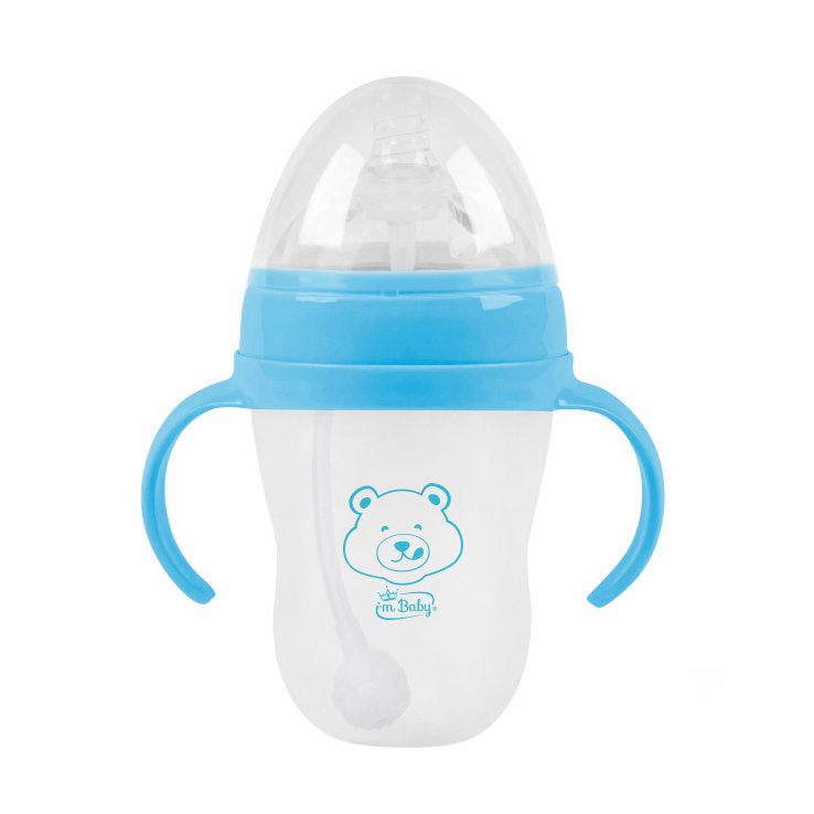I'm Baby Biberon 250ml in Silicone Vari Colori