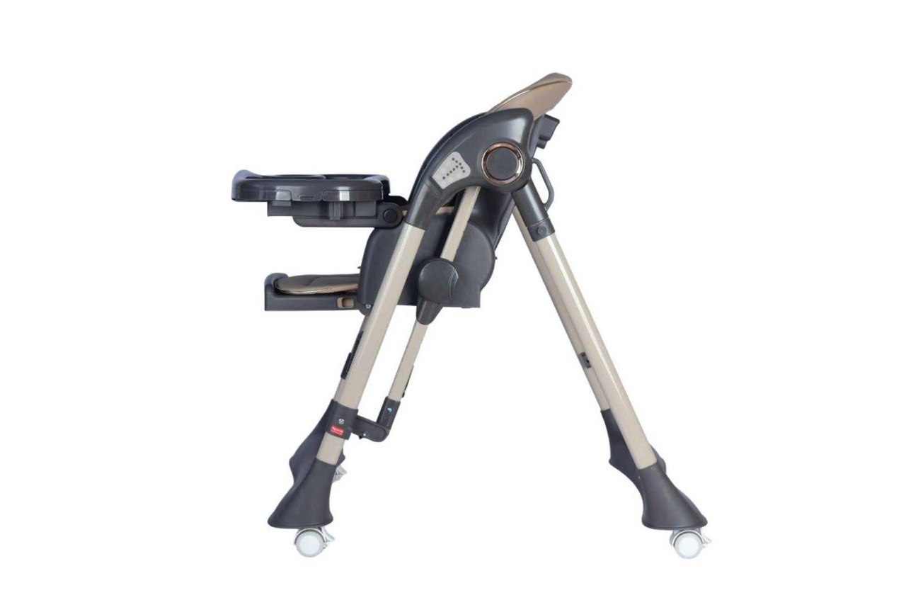 Leonie HappySwing Sediolone Pappa e Altalena 2in1  con Set Pappa in Omaggio Beige