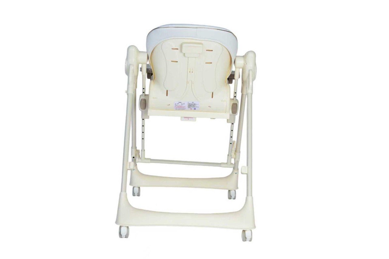 Leonie HappySwing Sediolone Pappa e Altalena 2in1  con Set Pappa in Omaggio Bianco
