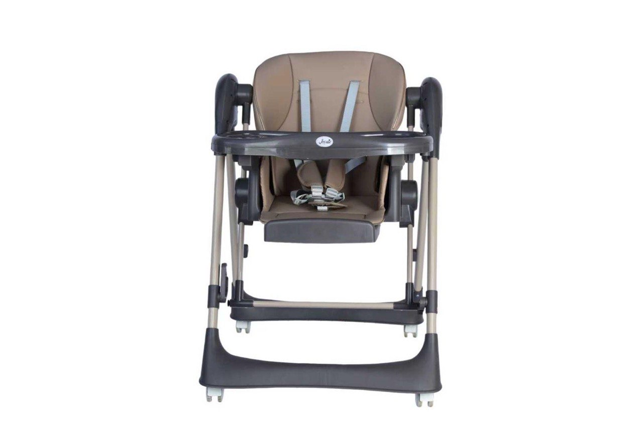 Leonie HappySwing Sediolone Pappa e Altalena 2in1  con Set Pappa in Omaggio Beige