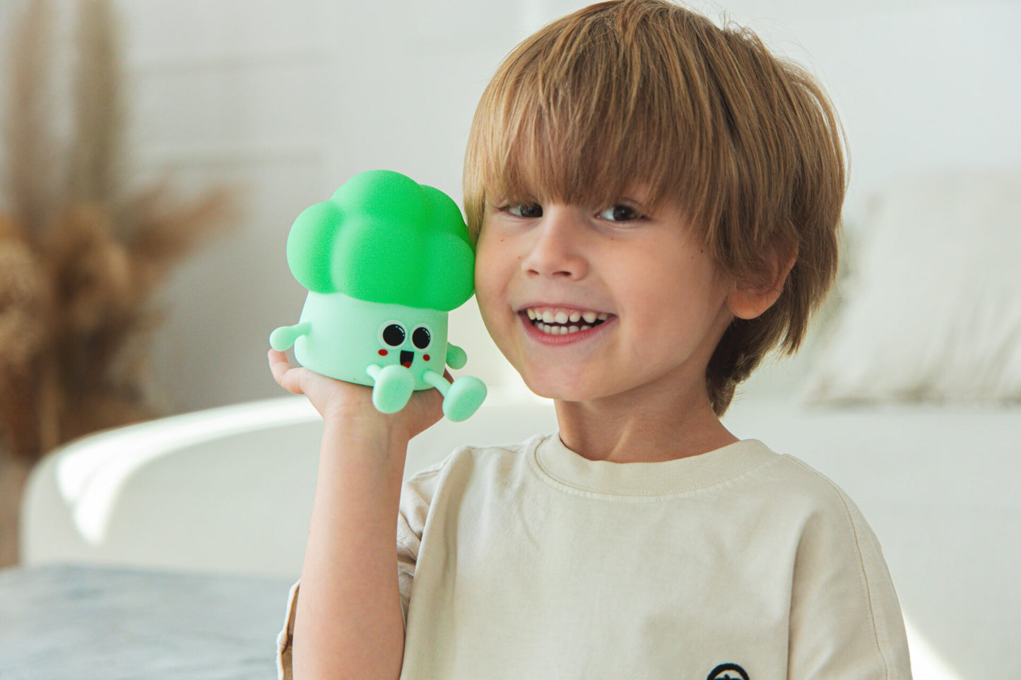 InnoGIO Lampada notturna in silicone GIObrocco the broccoli