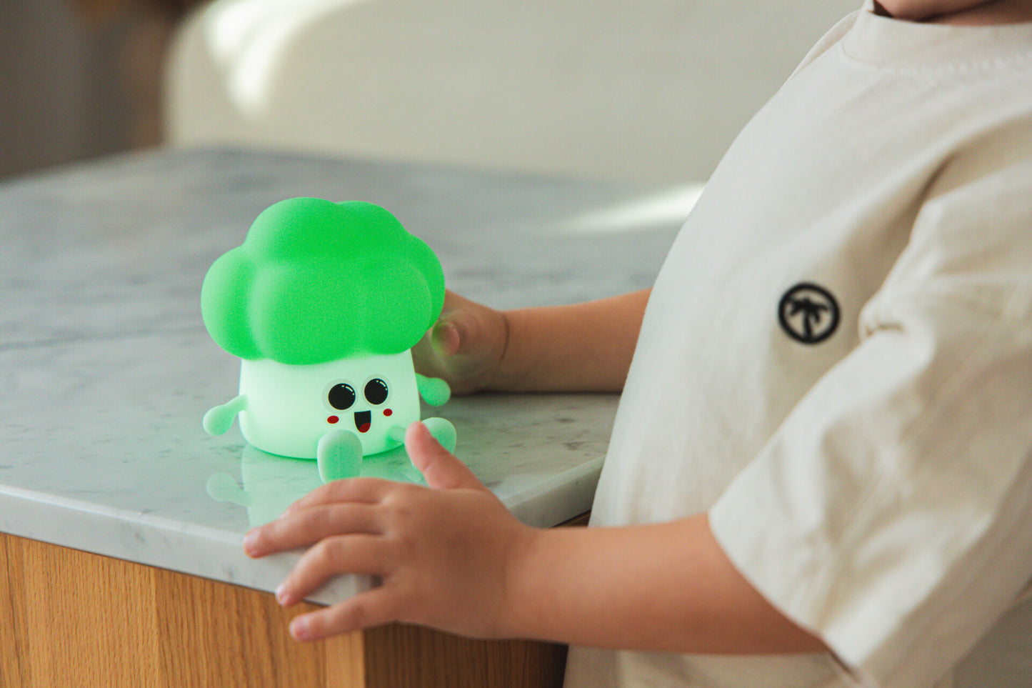 InnoGIO Lampada notturna in silicone GIObrocco the broccoli