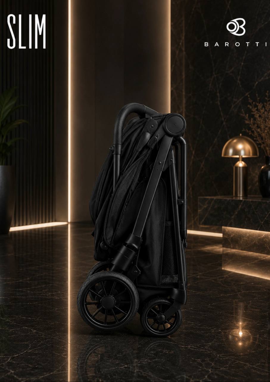 Passeggino Leggero Barotti Slim con Coprigambe 0/22Kg Vari Colori