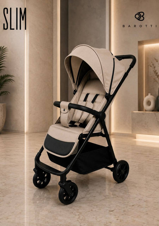 Passeggino Leggero Barotti Slim con Coprigambe 0/22Kg Vari Colori