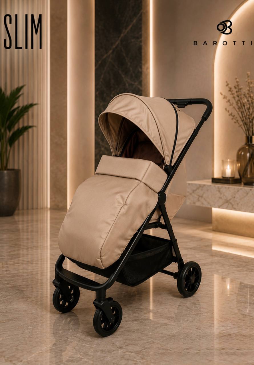 Passeggino Leggero Barotti Slim con Coprigambe 0/22Kg Vari Colori