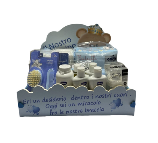 Cesto Nascita Chicco Vari Colori Disponibili Completo di Prodotti