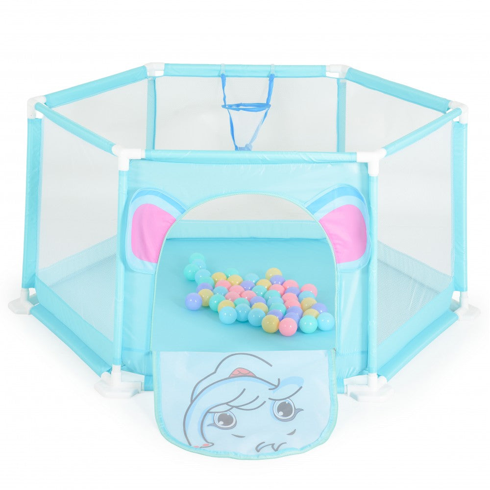 Moni Box Recinto con 50 Palline Blu