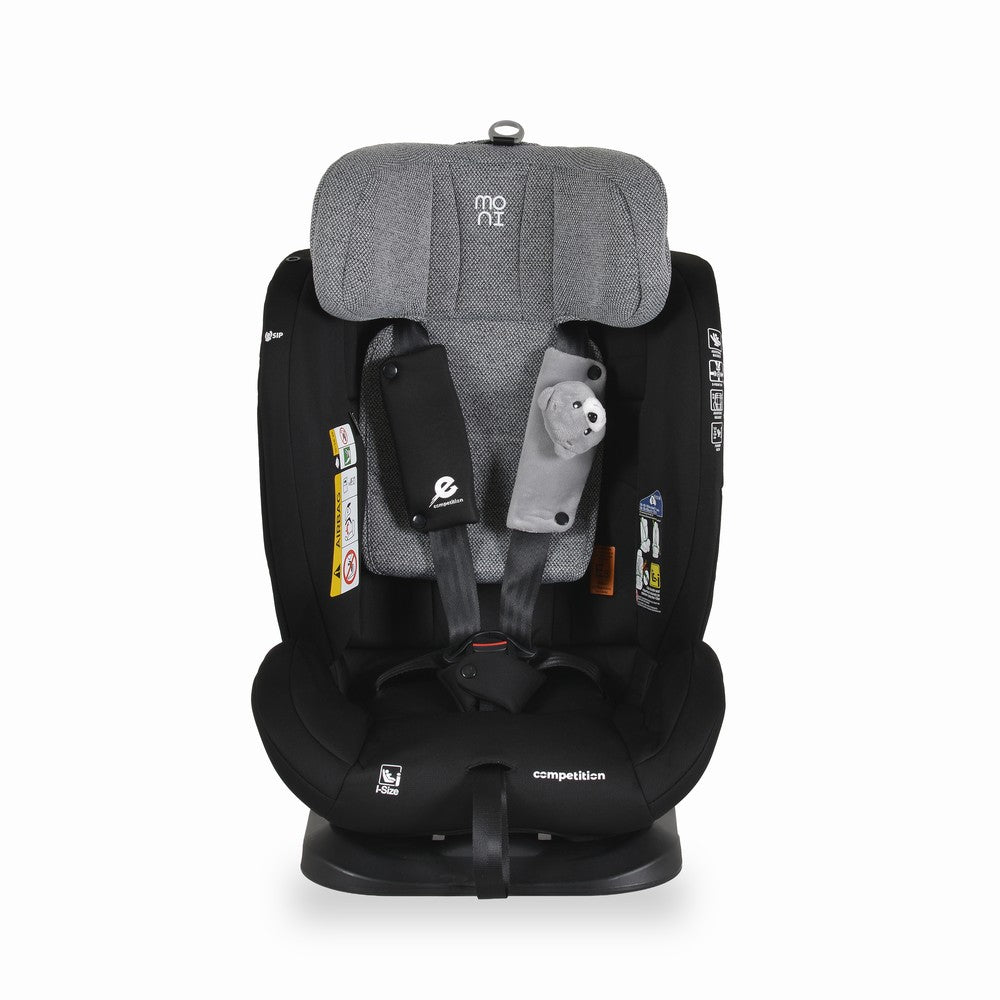 Seggiolino Auto Moni Competition I-Size 40-150cm Grigio