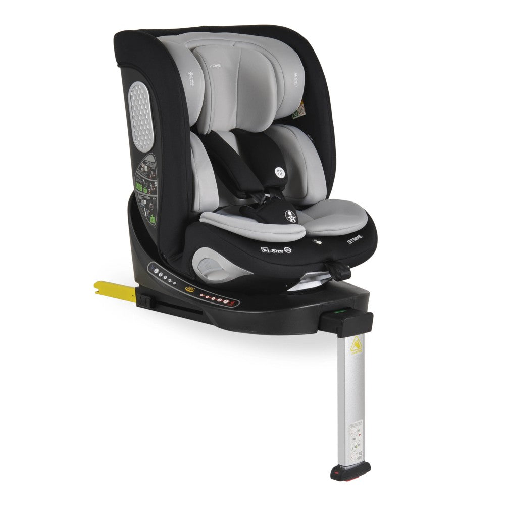 Seggiolino Auto Moni Strike 360° Isofix I-Size 40-150cm Grigio