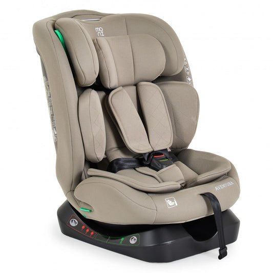Moni Seggiolino Auto Aventura I-Size 40-150cm Beige