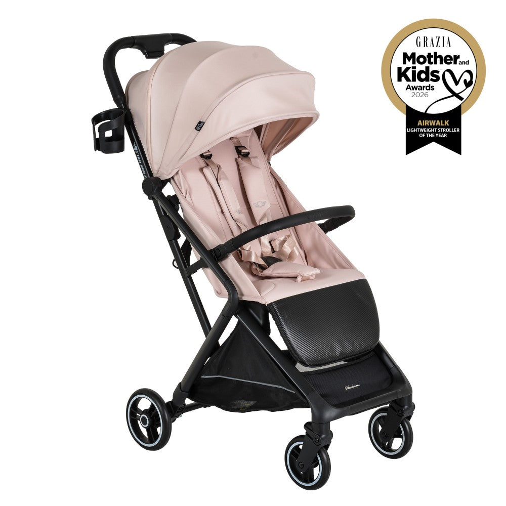 Passeggino Leggero Cangaroo Airwalk Bagaglio a Mano in Aereo Vari Colori