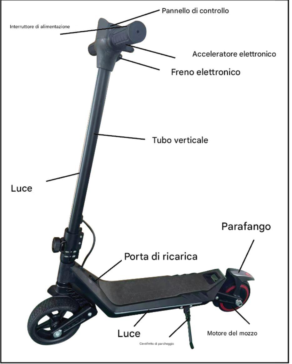 Leonie Volt Monopattino Elettrico 24v Vari Colori