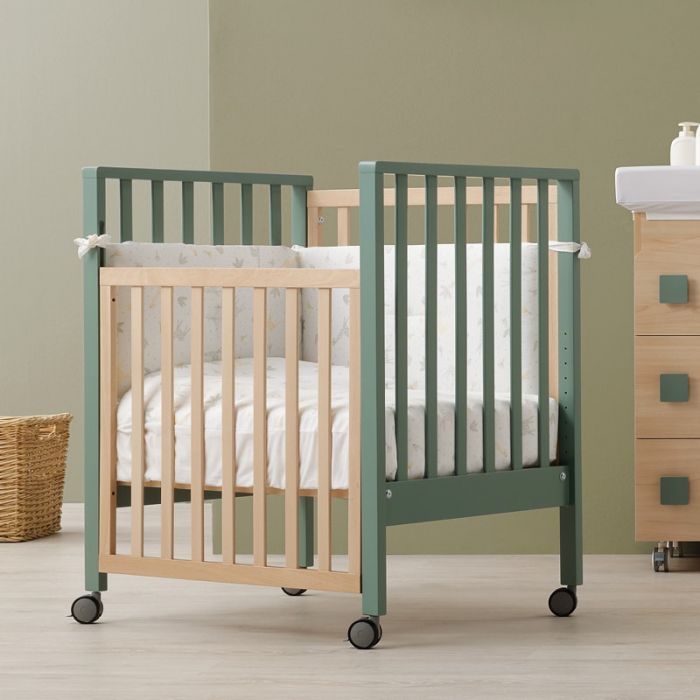 Erbesi Culla/lettino Evolution 6 in 1 (Completo di Piumone + 2 Materassi) Vari Colori