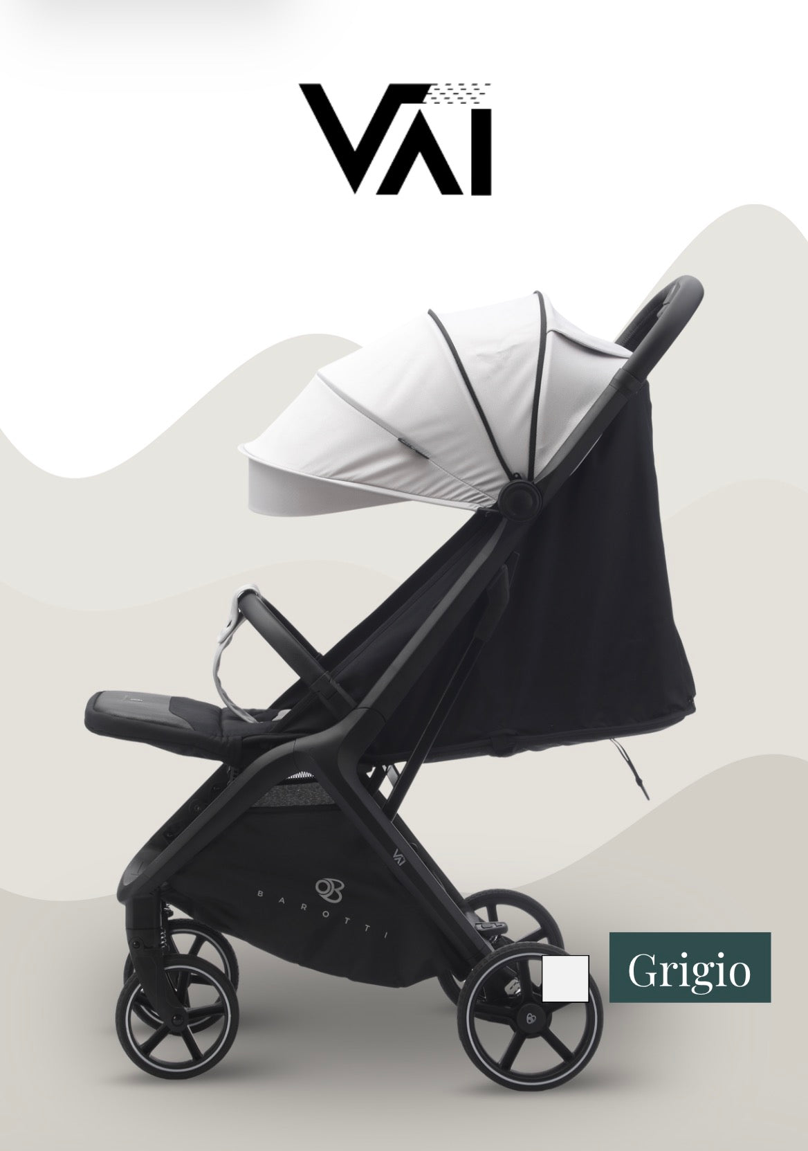 Passeggino Leggero Barotti Vai Vari Colori