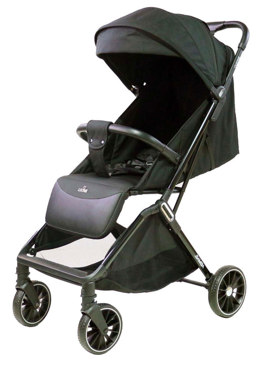 Passeggino Leggero Leonie Samba Chiusura Automatica Completo di Borsa Omologato 0/22kg Vari Colori