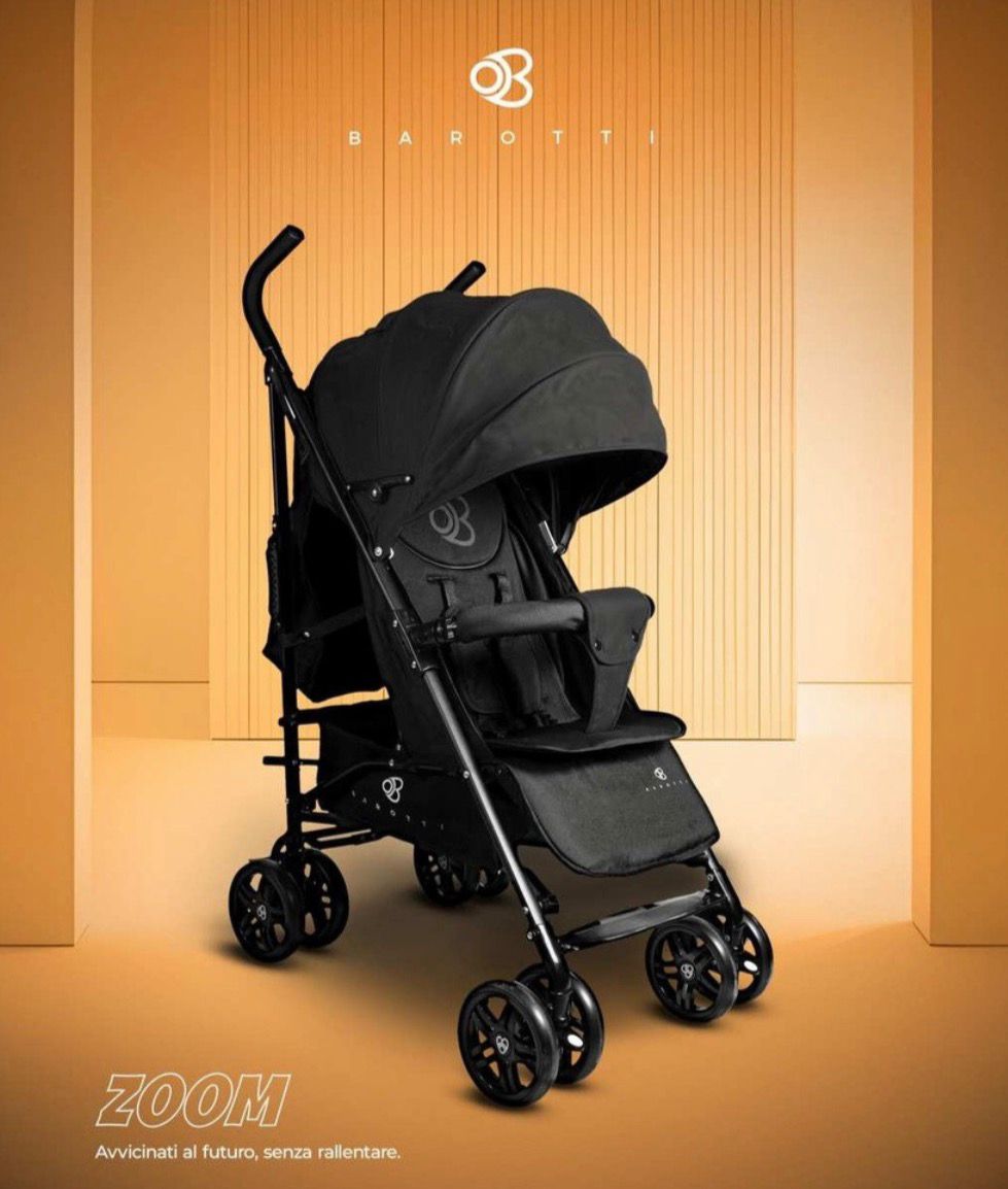 Passeggino Leggero Barotti Zoom con Borsa e Materassino Vari Colori 0/18kg