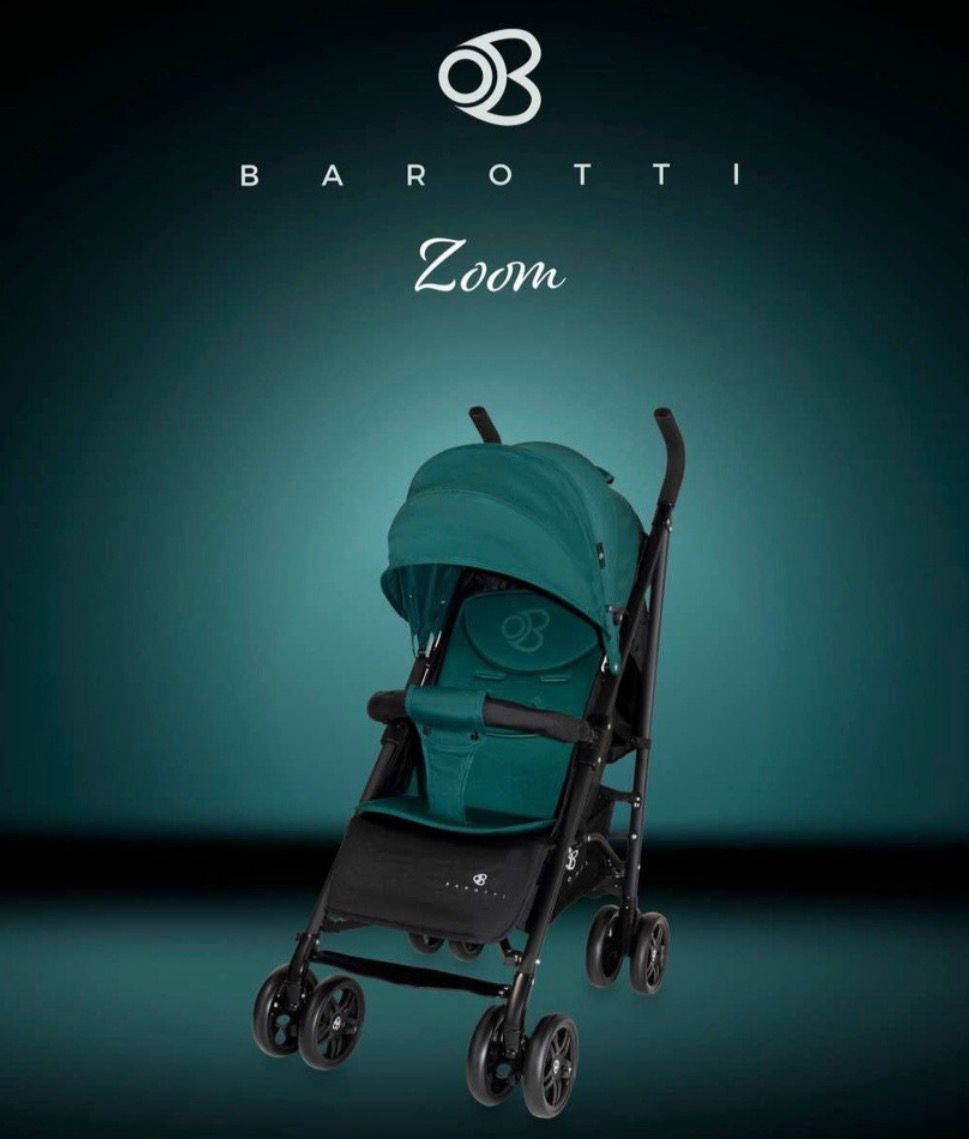 Passeggino Leggero Barotti Zoom con Borsa e Materassino Vari Colori 0/18kg