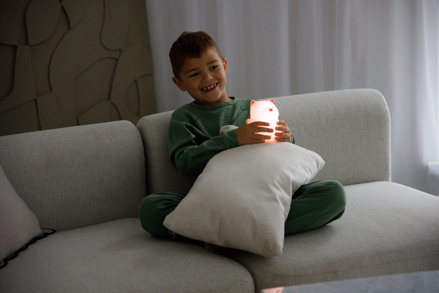 InnoGIO Lampada notturna in silicone GIOsleepy Piggy