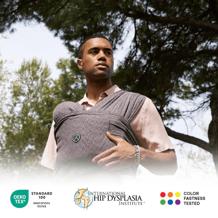 Fascia Neonato Koala Cuddle Band Grigio Scuro