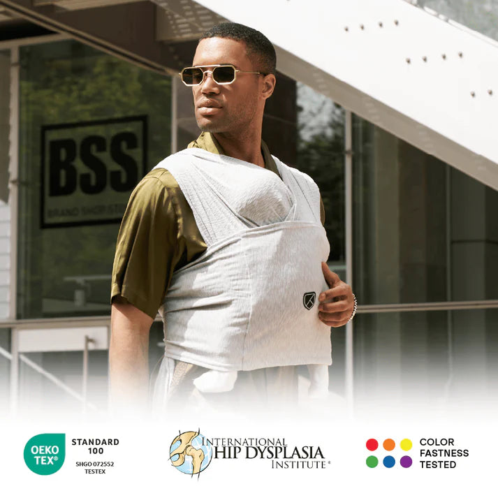 Fascia Neonato Koala Cuddle Band Grigio Chiaro