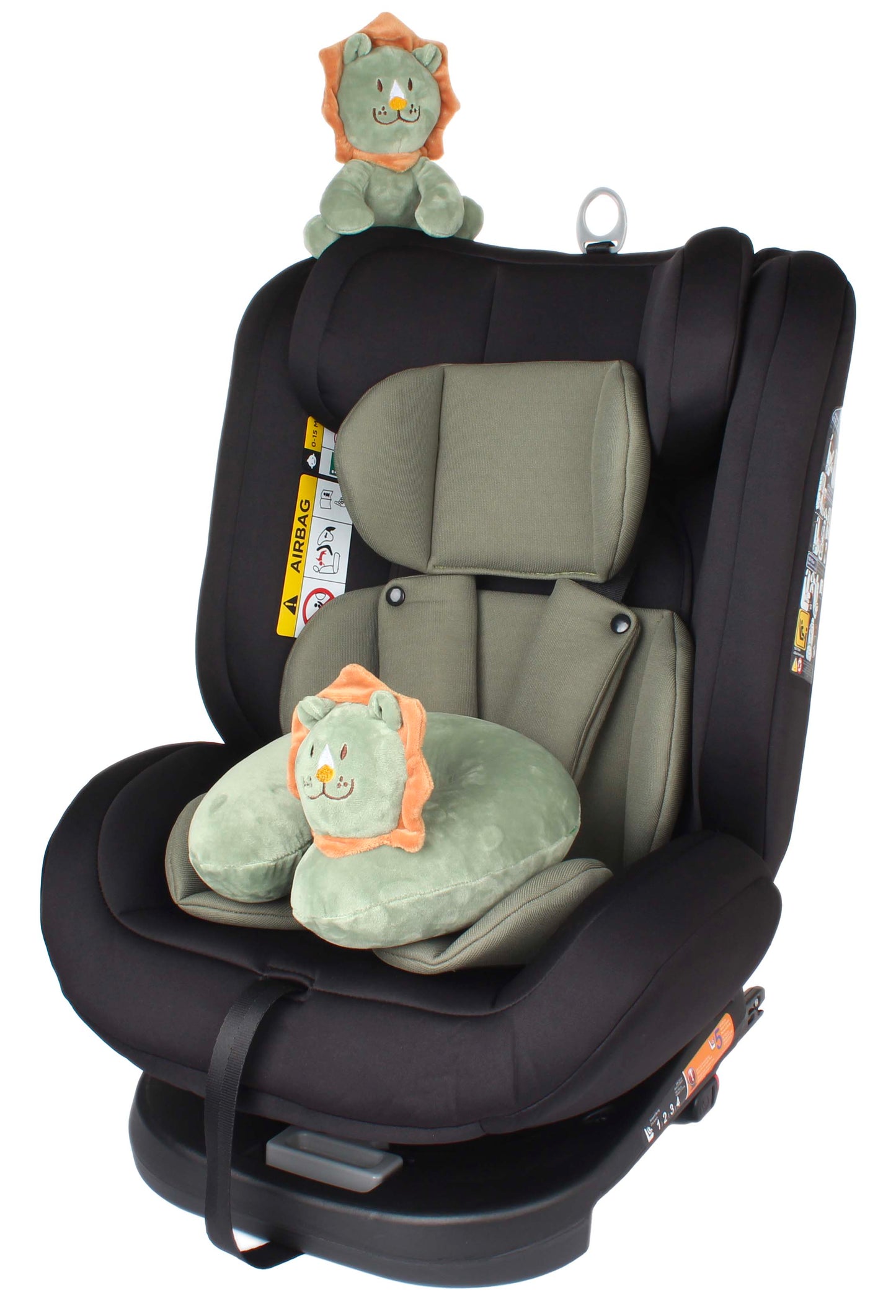 Seggiolino Auto Leonie Leoconfort I-Size 40-150Cm Isofix 360° Verde