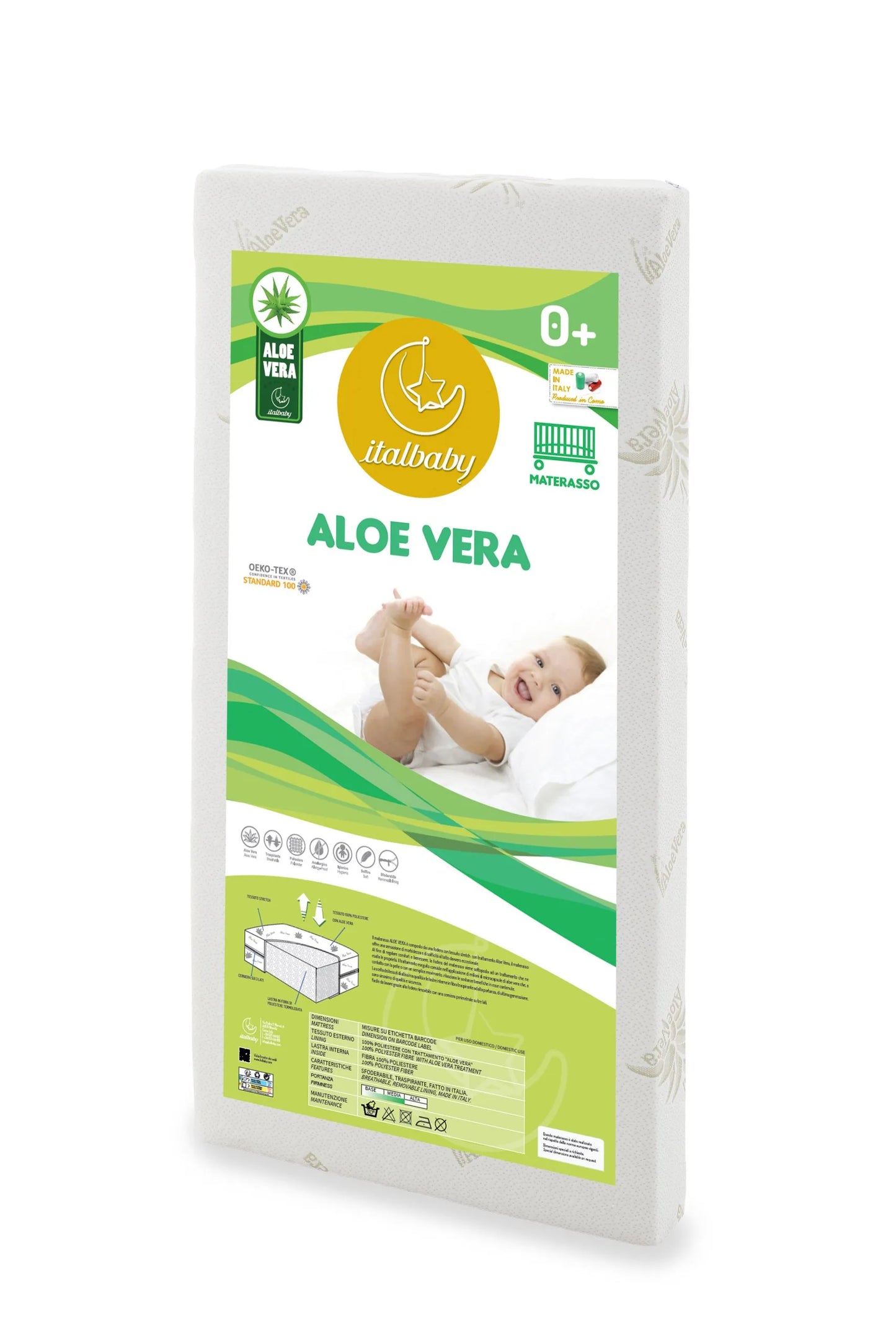 Materasso Italbaby Aloe Vera