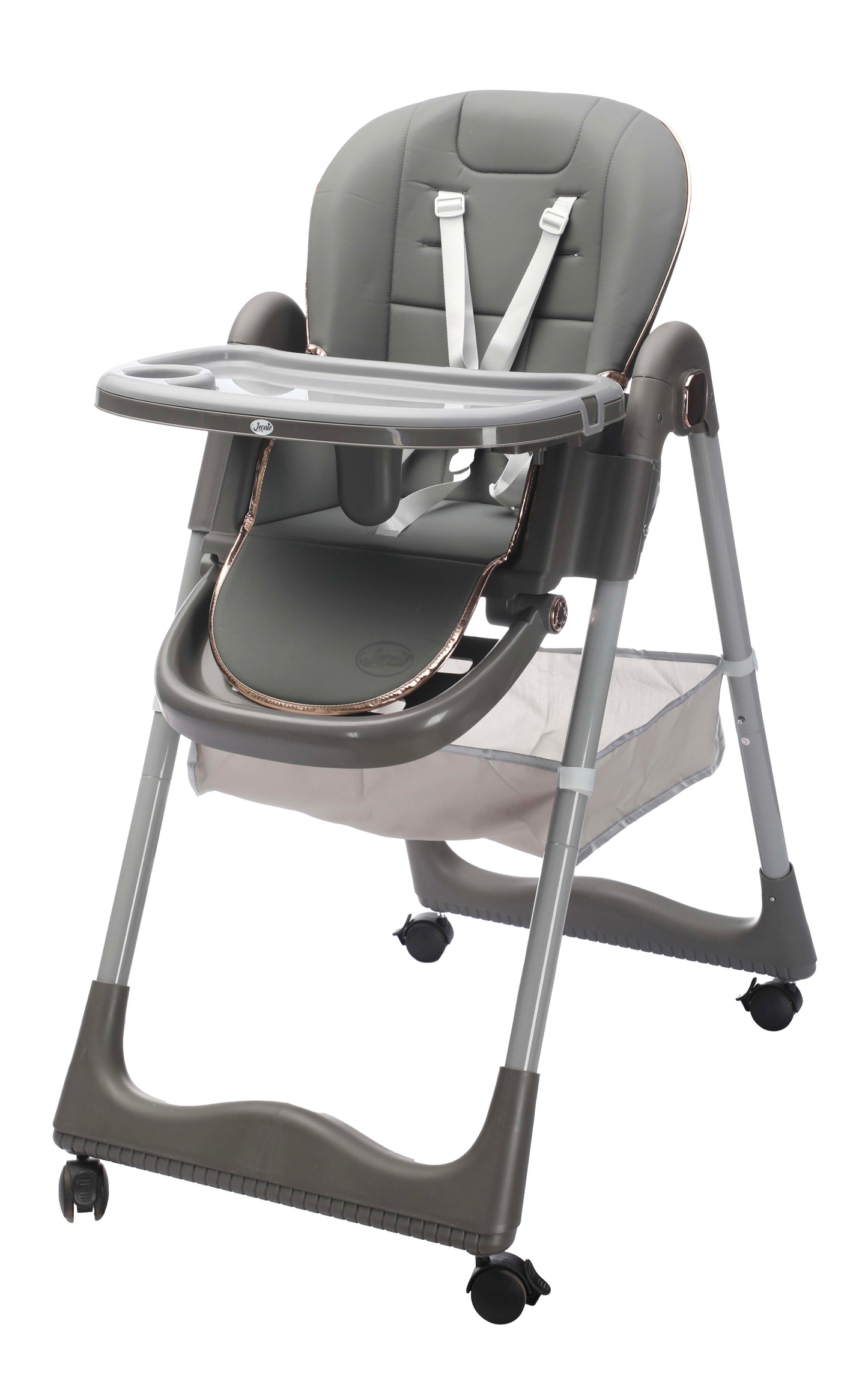 Sediolone Pappa Leonie Nest + Bavaglino, Scodella e Posate in Silicone OMAGGIO Vari Colori