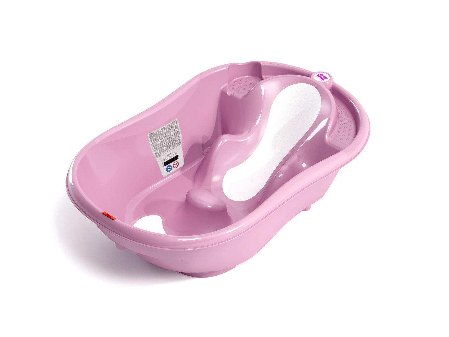 Ok Baby Onda Evolution - Vaschetta con doppia seduta antiscivolo e termometro - 0/12 mesi Vari Colori