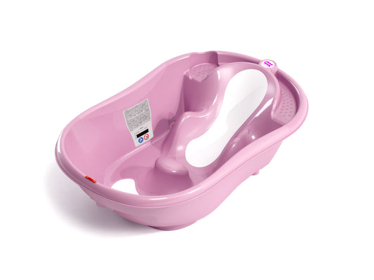 Ok Baby Onda Evolution - Vaschetta con doppia seduta antiscivolo e termometro - 0/12 mesi Vari Colori