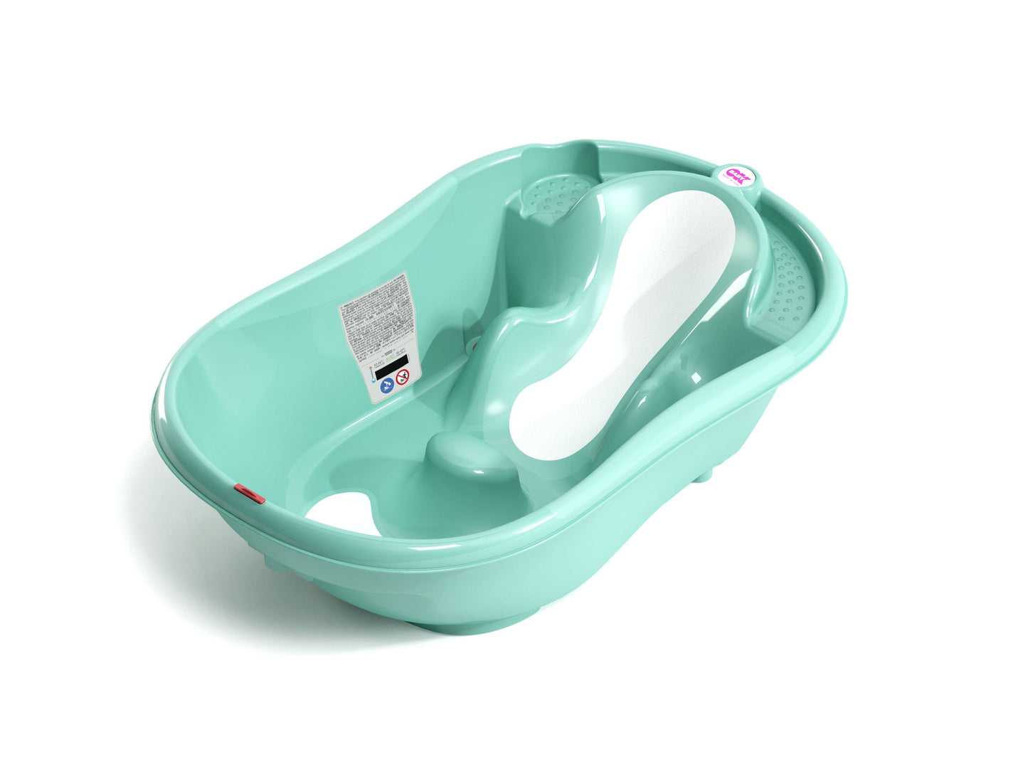 Ok Baby Onda Evolution - Vaschetta con doppia seduta antiscivolo e termometro - 0/12 mesi Vari Colori