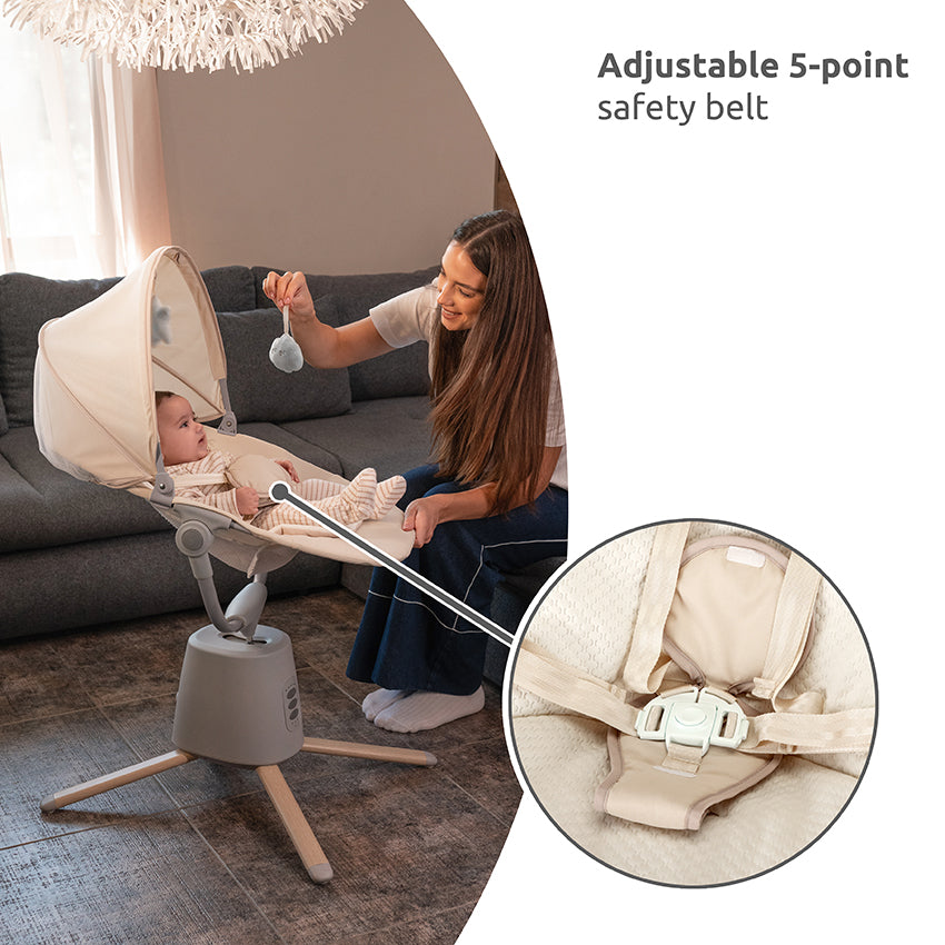 Lorelli Storky Poltrona a dondolo elettrica Beige