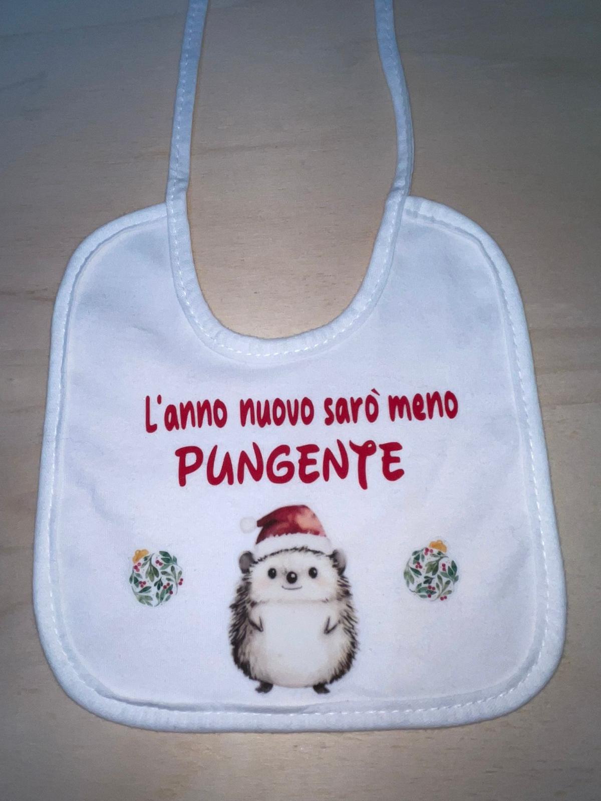 Bavaglino "L'anno nuovo sarò meno pungente"