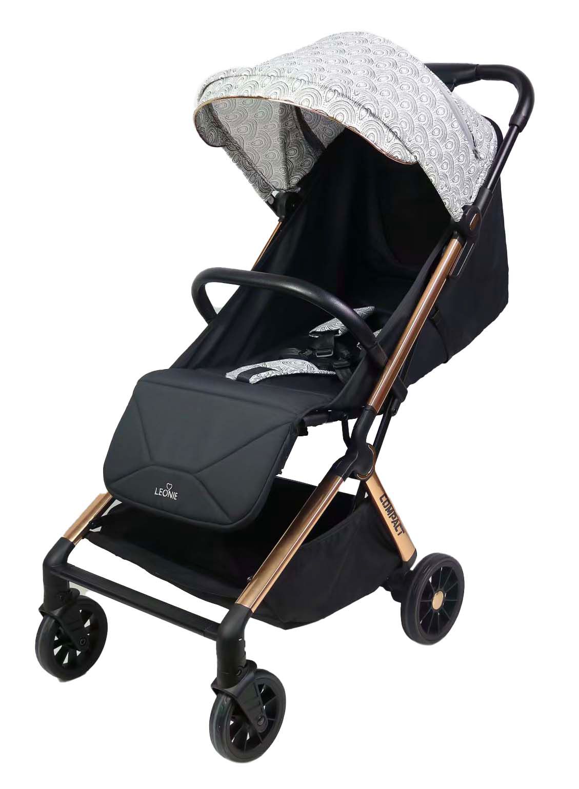 Passeggino Leggero Leonie Compact con Borsa, Bagaglio a Mano in Aereo, Vari Colori