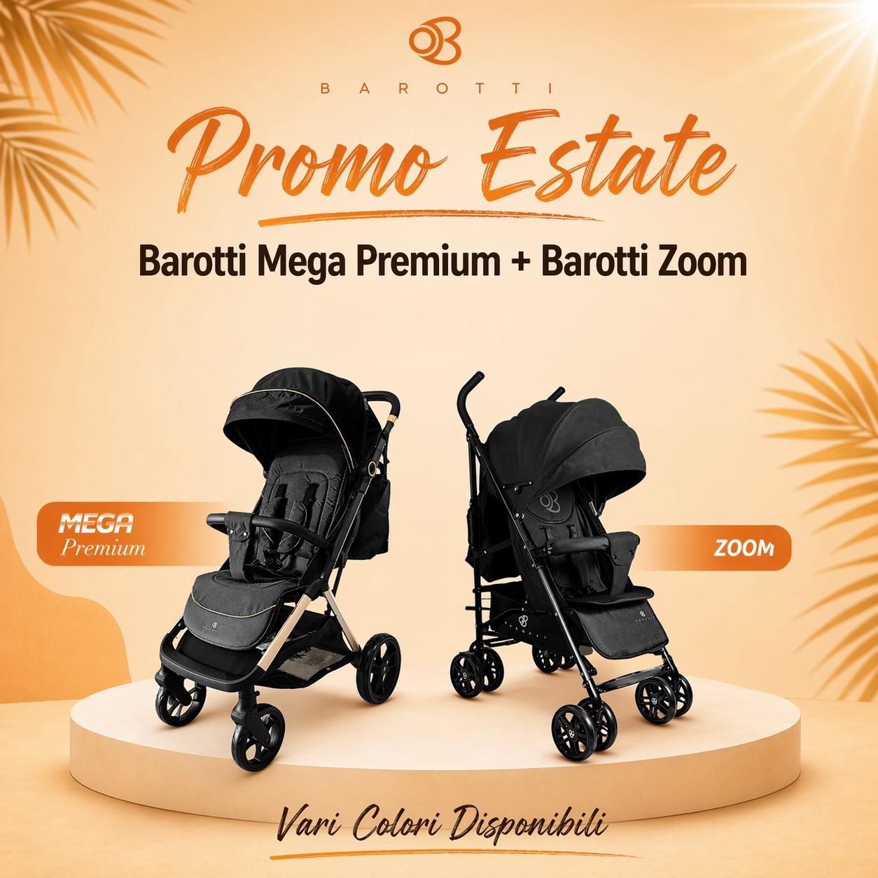 Promo Estate Barotti Mega Premium + Zoom Nero