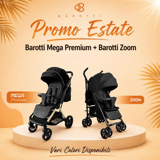 Promo Estate Barotti Mega Premium + Zoom Nero