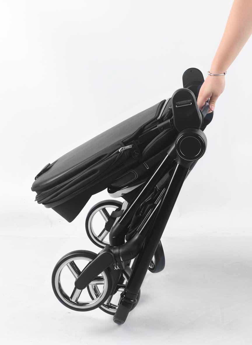 Leonie Trio Essential con Maniglia Reversibile Nero