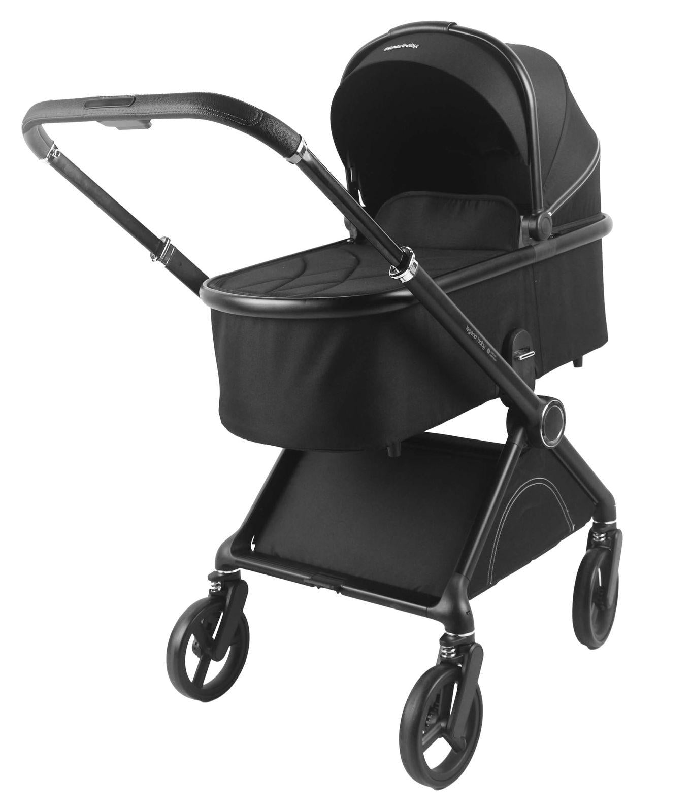 Leonie Trio Essential con Maniglia Reversibile Nero