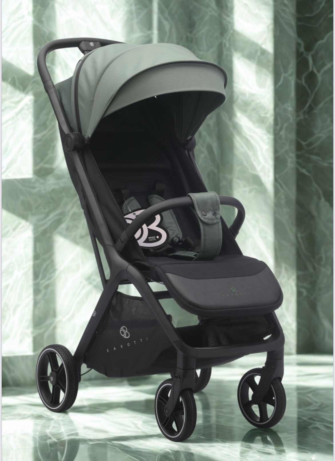 Passeggino Leggero New Barotti Vai con Borsa e Coprigambe Vari Colori