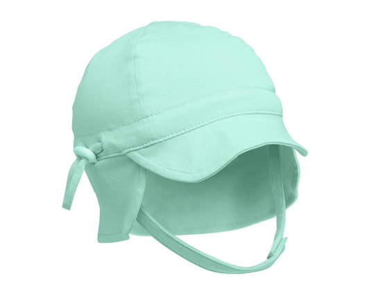 Kiokids Berretto da bambino con protezione solare upf50+ menta