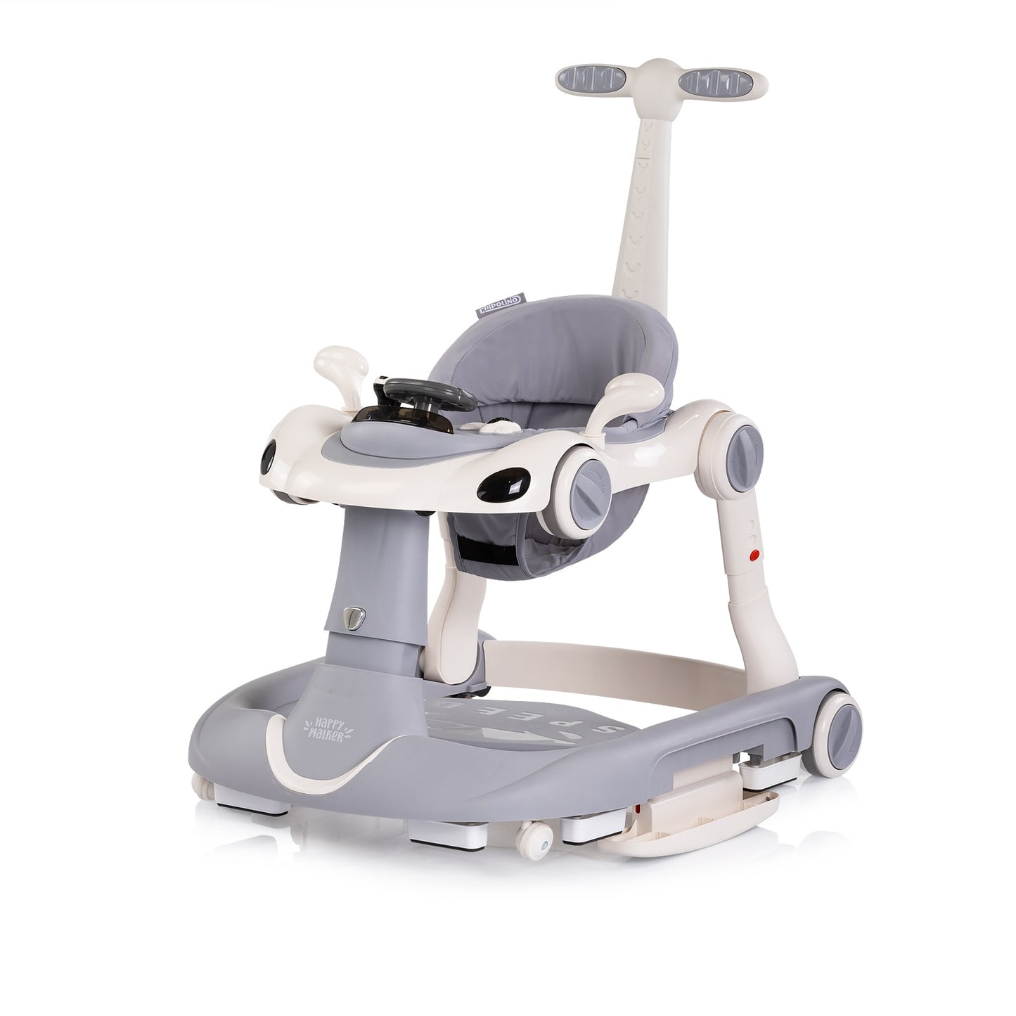 Chipolino Girello Happy Walker musicale 5 in 1 per bambini Grigio